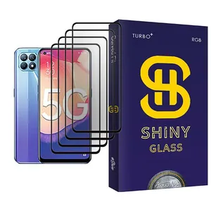 Atouchbo Shiny Glass MIX004 Screen Protector For Oppo Reno4 SE Pack Of 4