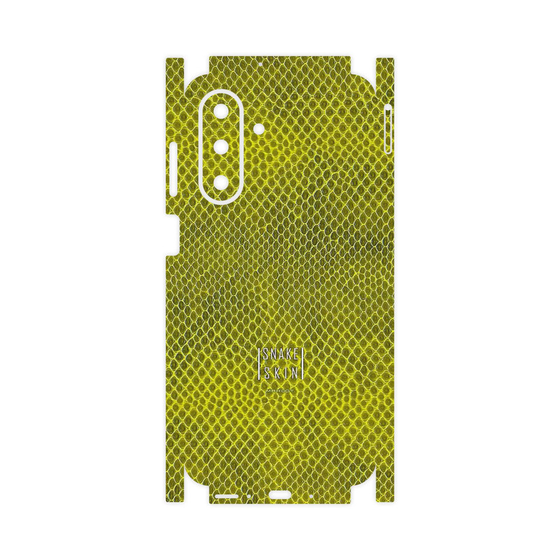 برچسب پوششی ماهوت مدل Yellow Snake Skin-FullSkin مناسب برای گوشی موبایل سامسونگ Galaxy A26