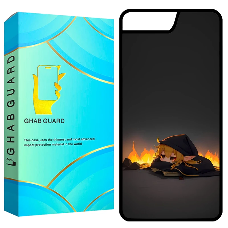 کاور قاب گارد طرح دختر مدل GCHP7P مناسب برای گوشی موبایل اپل iPhone 7 Plus / 8 Plus