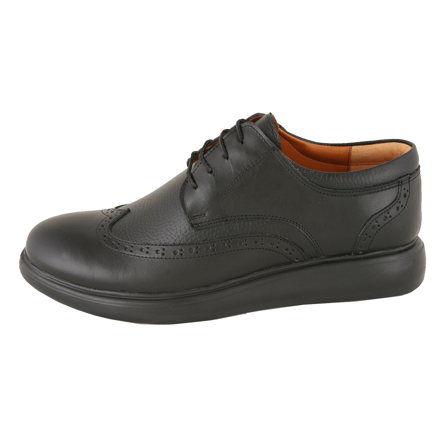 کفش روزمره مردانه چرم یلسان مدل گرشاMSK-GRS-531-GSGF