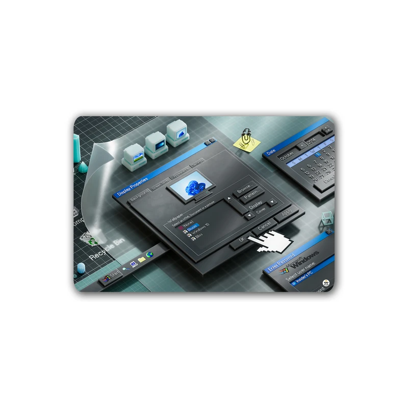 ماوس پد مخصوص بازی شادیت مدل کامپیوتری کد2329 سایز 37*24 سانتی متر