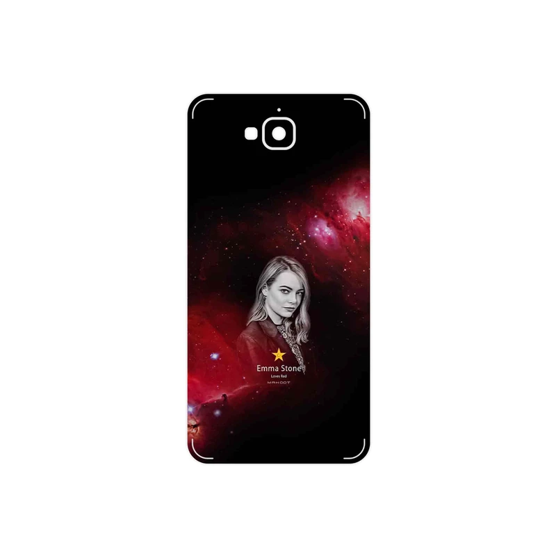 برچسب پوششی ماهوت مدل Emma Stone مناسب برای گوشی موبایل هوآوی Y6 Pro