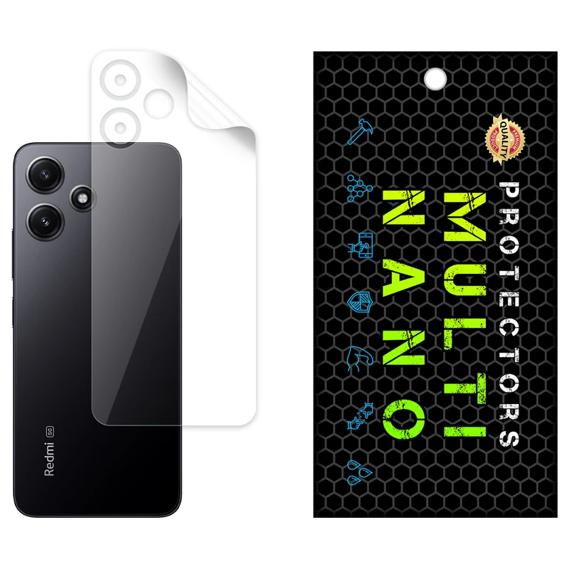 محافظ پشت شفاف نانو هیدروژل مولتی نانو مدل X-F1T مناسب برای گوشی موبایل شیائومی Redmi 12 5G