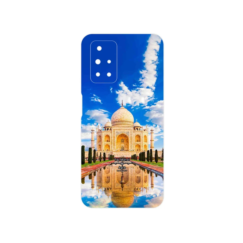 برچسب پوششی ماهوت مدل The Taj Mahal مناسب برای گوشی موبایل شیائومی Redmi 10