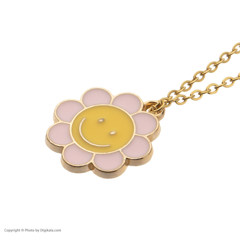 آویز ساعت زنانه مدل بابونه کد 02