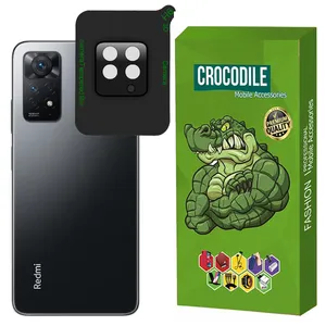 محافظ لنز دوربین کروکودیل مدل C-3D مناسب برای گوشی موبایل شیائومی   Redmi Note 11 Pro