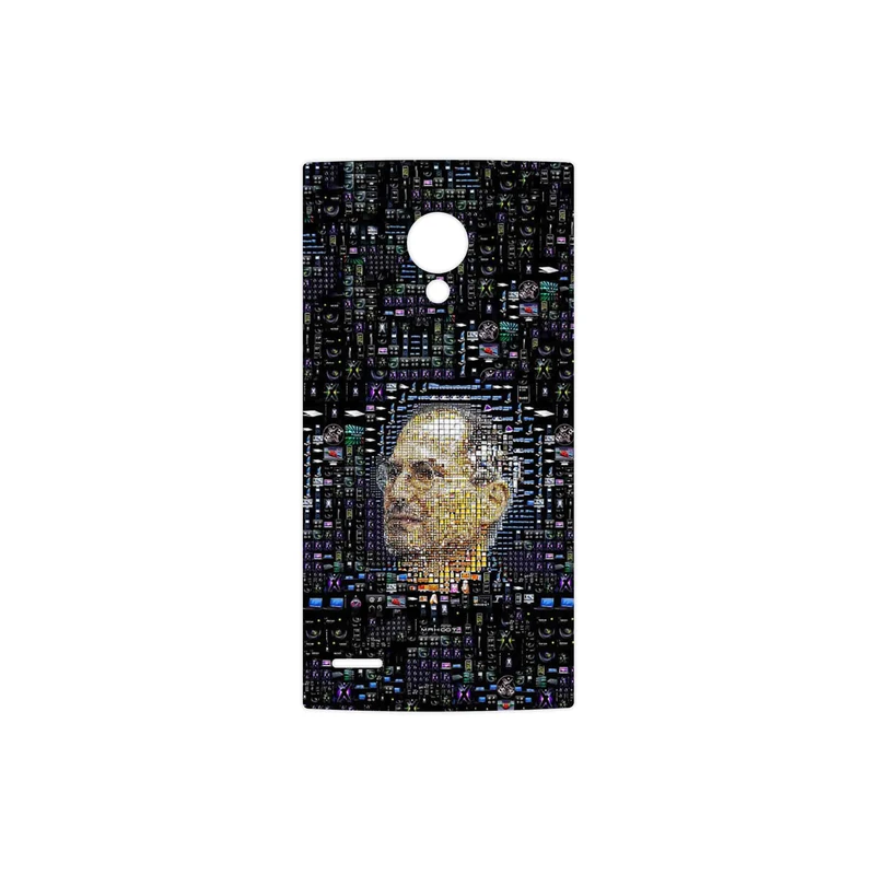 برچسب پوششی ماهوت مدل Collage of Steve Jobs 2 مناسب برای گوشی موبایل ال جی FX0 Firefox