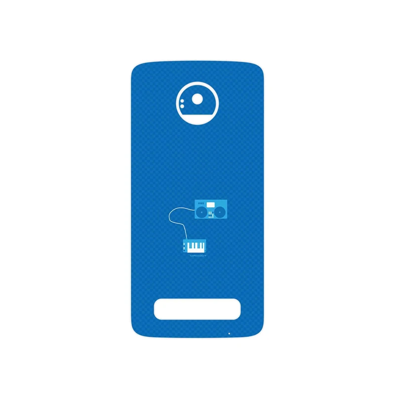 برچسب پوششی ماهوت مدل Minimal DJ Icon مناسب برای گوشی موبایل موتورولا Moto Z Play