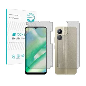 Rockspace HyMTT Matte screen protector suitable for Realme C33 mobile phone along with the back protector