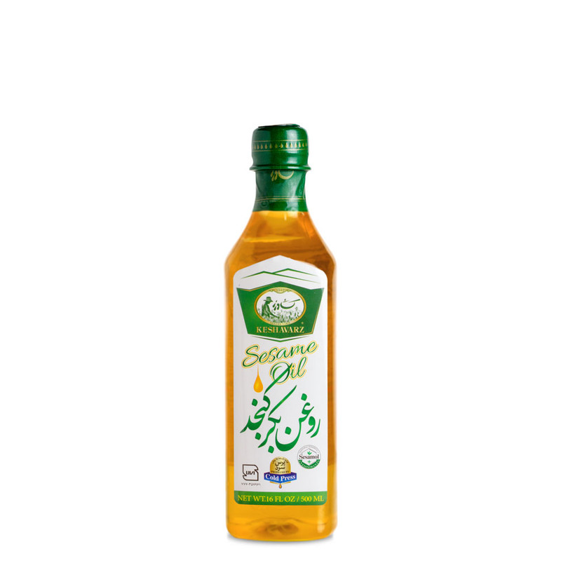 روغن بکر کنجد کشاورز - 500 میلی لیتر