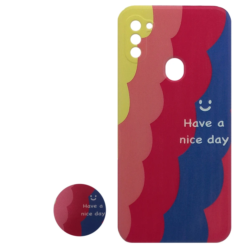 کاور مدل M0044 مناسب برای گوشی موبایل سامسونگ Galaxy A11 به همراه پایه نگهدارنده