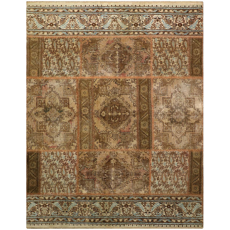 کلاژ فرش دستبافت دو و نیم متری فرش هریس کد 102058 کلاژ فرش دستبافت دو و نیم متری فرش هریس کد 102058