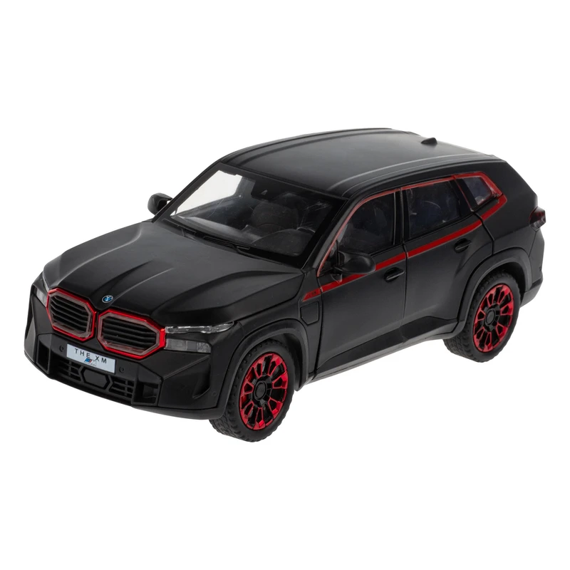 ماکت ماشین فلزی ناب سل مدل شاسی بلند BMW با حرکت عقب‌کش، چراغ و صدا، درهای بازشو و چرخ‌های لاستیکی با طراحی دقیق و الهام از نمونه واقعی