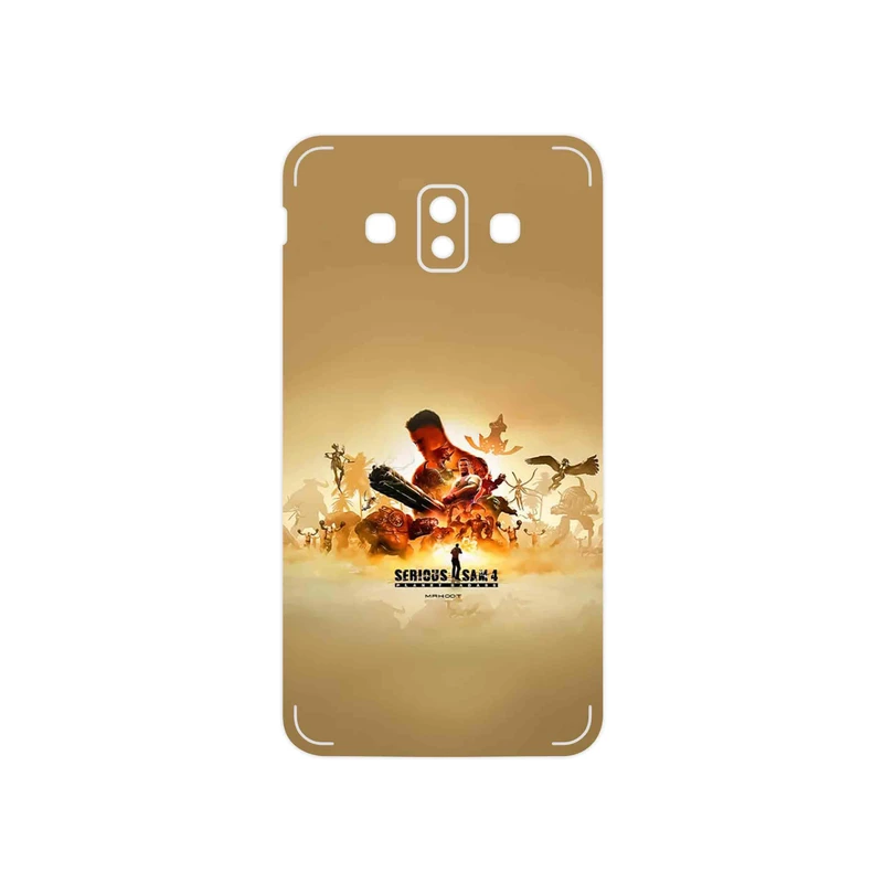 برچسب پوششی ماهوت مدل Serious Sam Game Series مناسب برای گوشی موبایل سامسونگ Galaxy J7 Duo