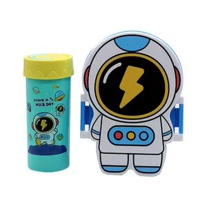 ست ظرف غذای کودک مدل 8002.2 طرح فضایی