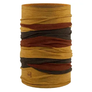 دستمال سر و گردن باف مدل merino move mustard