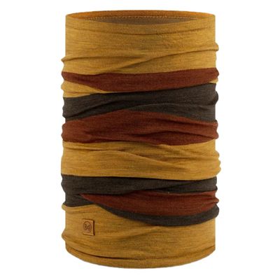 دستمال سر و گردن باف مدل merino move mustard