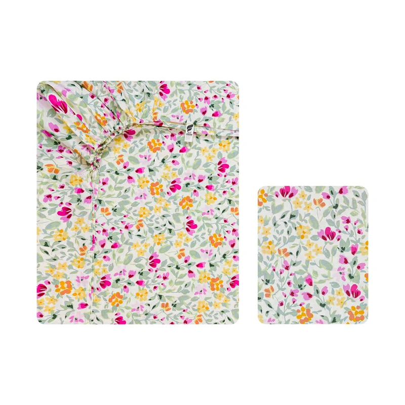 سرویس ملحفه 1 نفر 2 تکه آدنو مدل آوا کد FI54