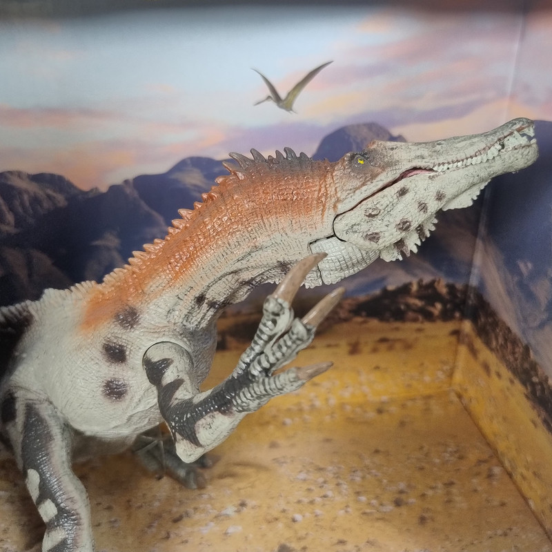اکشن فیگور مدل دایناسور فک متحرک طرح Baryonyx