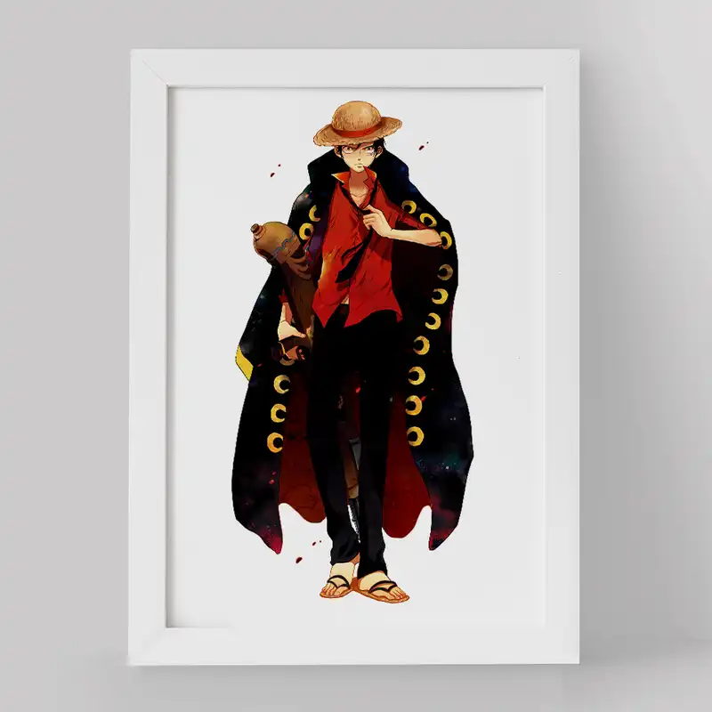 تابلو خندالو مدل لوفی انیمه وان پیس One Piece کد 17255