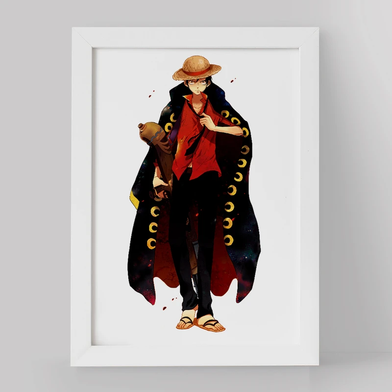 تابلو خندالو مدل لوفی انیمه وان پیس One Piece کد 17255