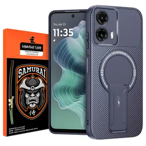 Samurai Carbon Stand For Motorola Moto G35