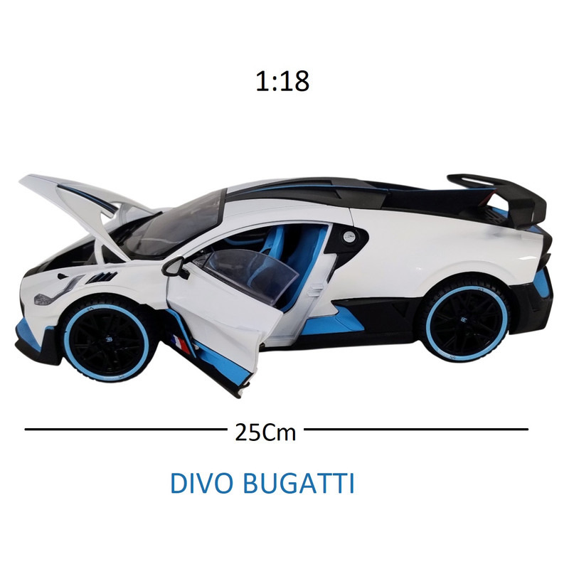 ماکت ماشین مدل بوگاتی دیوو طرح BUGATTI DIVO