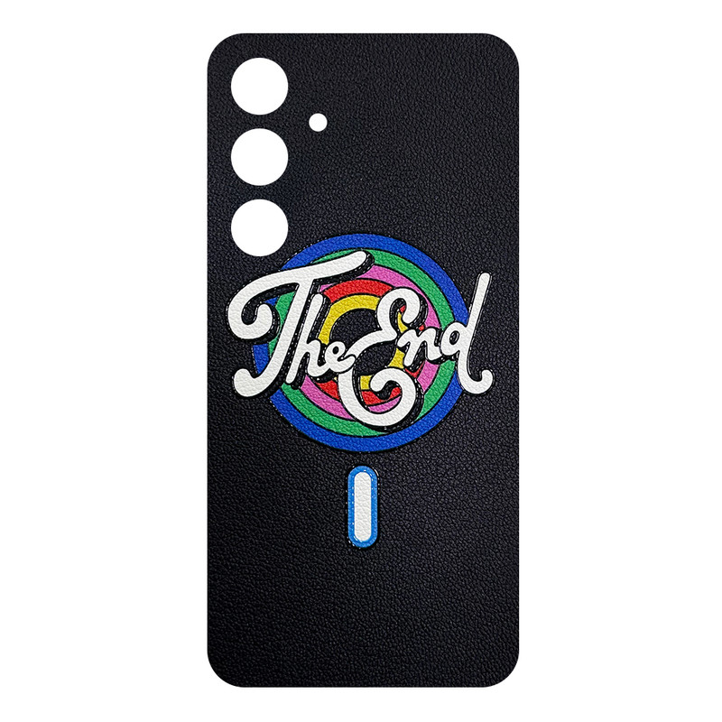 برچسب پوششی ریمکس مدل Leth طرح THE END مناسب برای گوشی موبایل سامسونگ Galaxy S24 Plus