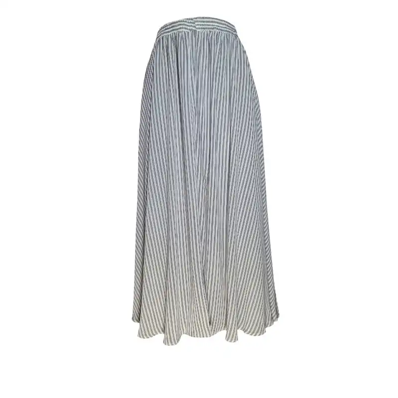 دامن کلوش زنانه مدل حریر رنگ سفید