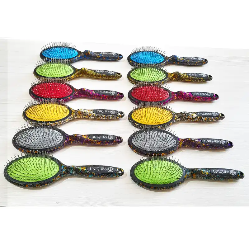 برس مو یونیکا طرح سرامیک بسته 48 عددی