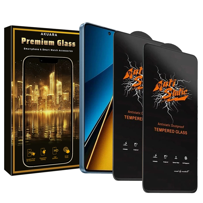 محافظ صفحه نمایش آکوآرا مدل Antis2-Premium مناسب برای گوشی موبایل سامسونگ Galaxy A37 بسته دو عددی