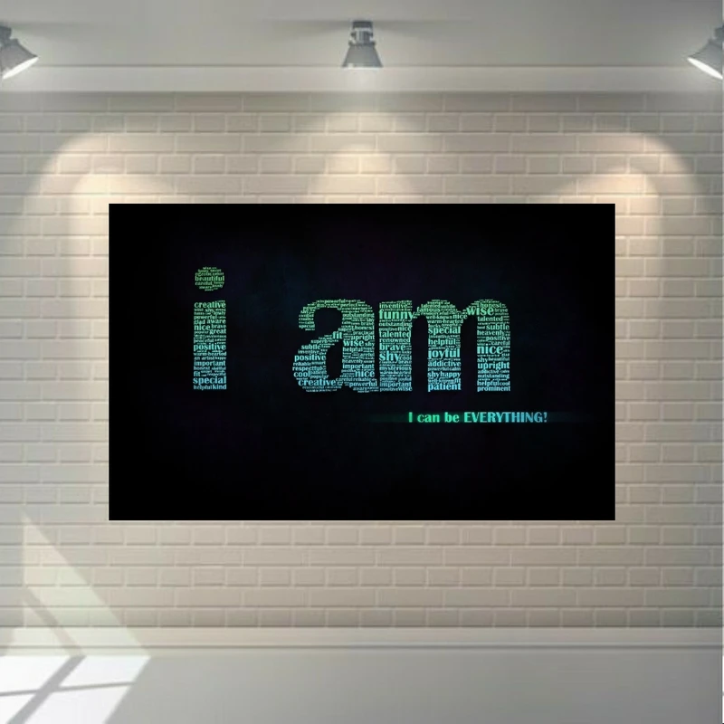 پوستر دیواری طرح انگیزش iam مدل SDP1920
