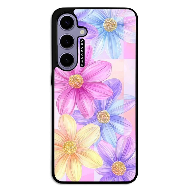 کاور آکام مدل AMC-WSGS24P-FLOWERS-31 مناسب برای گوشی موبایل سامسونگ Galaxy S24 Plus