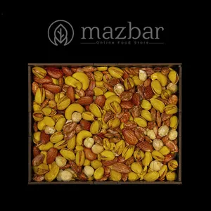 آجیل زعفرانی مزبار - 450 گرم