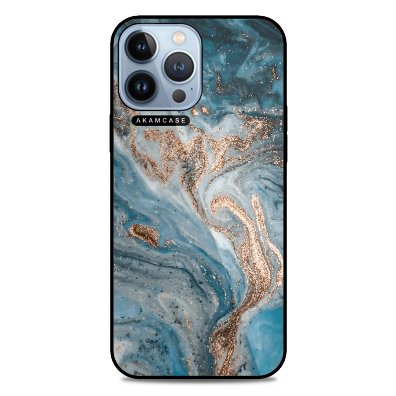 کاور آکام مدل AMCWA13PROMAX-MARBEL14 مناسب برای گوشی موبایل اپل iPhone 13 Pro Max