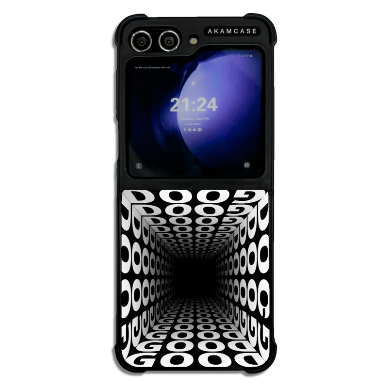 کاور آکام مدل AMC-WSGZFLIP5-ILLUSION-27 مناسب برای گوشی موبایل سامسونگ Galaxy Z Flip 5