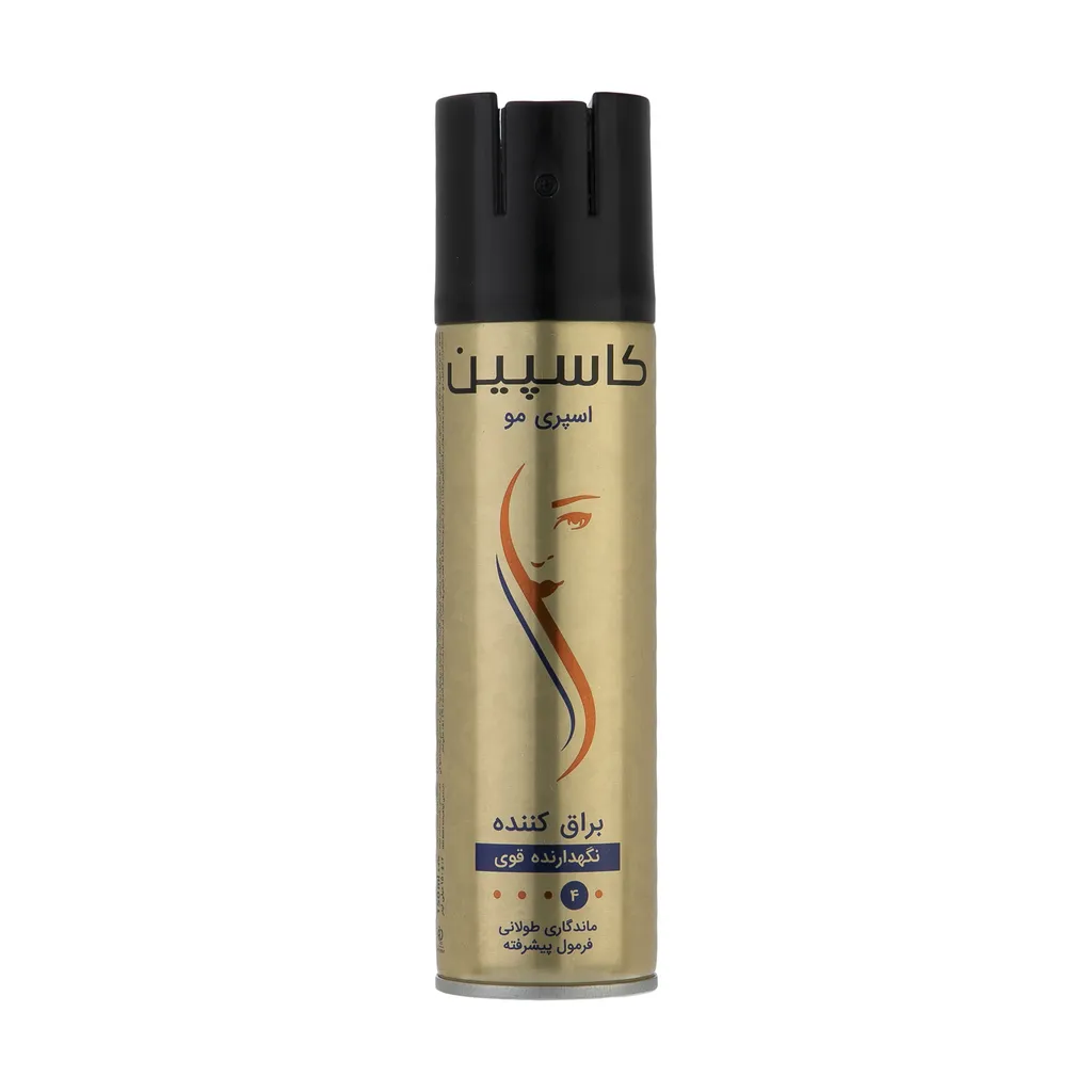 اسپری مو براق کننده کاسپین مدل Glossy حجم 150 میلی لیتر