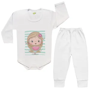 ست بادی و شلوار نوزادی کارانس طرح هندوانه مدل BST-4006