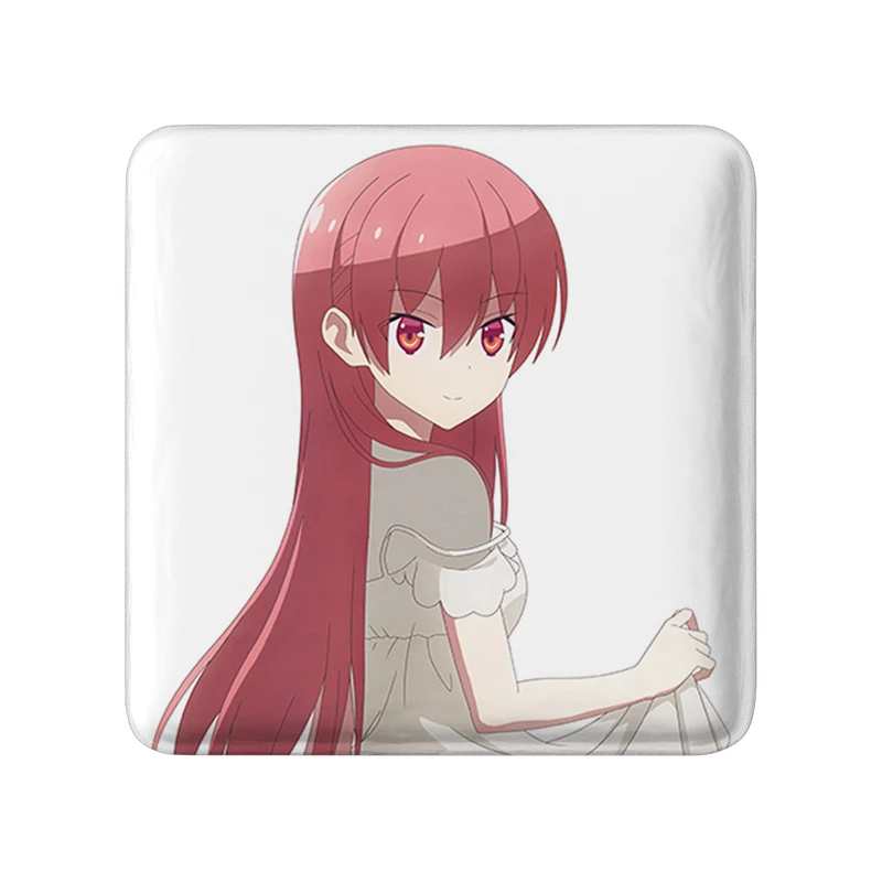 مگنت خندالو طرح تسوکاسا انیمه تونیکاوای مدل مربعی کد 36182