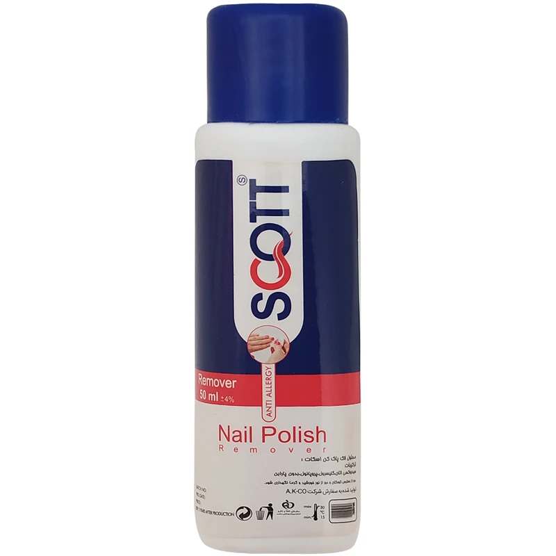لاک پاک کن اسکاتس مدل Anti Allergy حجم 50 میلی لیتر