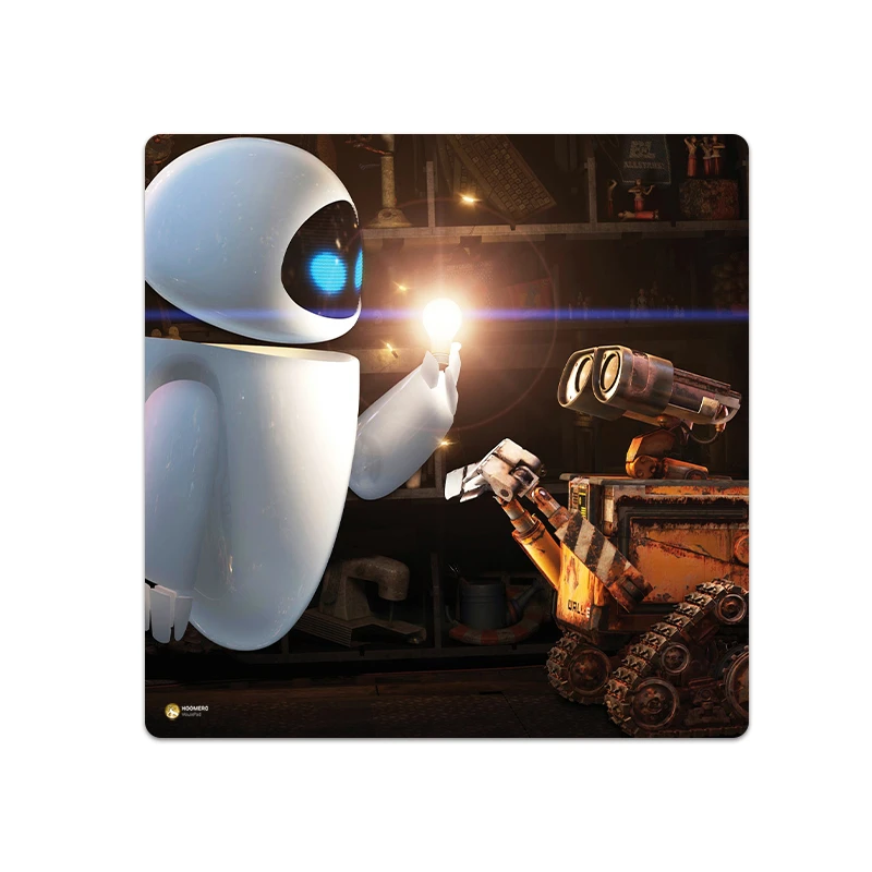 ماوس پد هومرو مدل NX672 طرح انیمیشن WALL-E سایز 40x40 سانتی‌متر