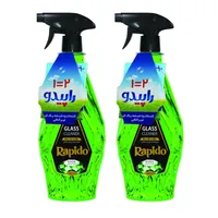 شیشه پاک کن راپیدو مدل&nbsp;کنسانتره&nbsp;حجم 500 میلی لیتر مجموعه 2 عددی