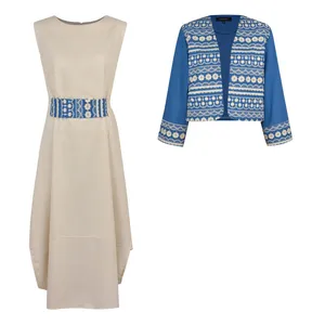 ست کت و سارافون زنانه مدل 4043-4