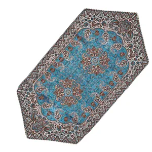 رانر رومیزی ترمه مدل نسترن کد S90-45
