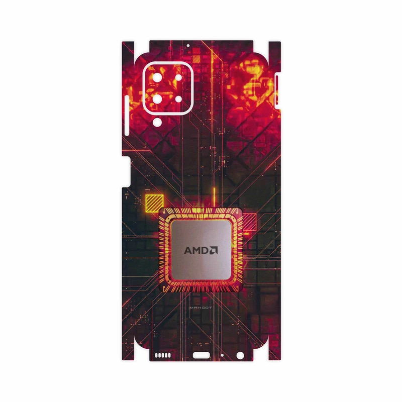 برچسب پوششی ماهوت مدل AMD-Brand-FullSkin مناسب برای گوشی موبایل سامسونگ Galaxy A22 4G