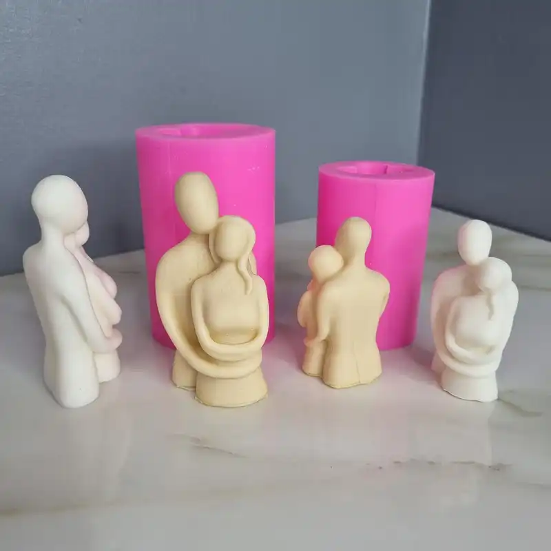 قالب شمع مدل آغوش کد C 10CM