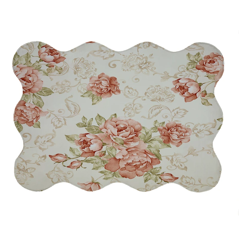 پادری مدل دالبر طرح گل کد 5938 سایز 80x110 سانتی متر 