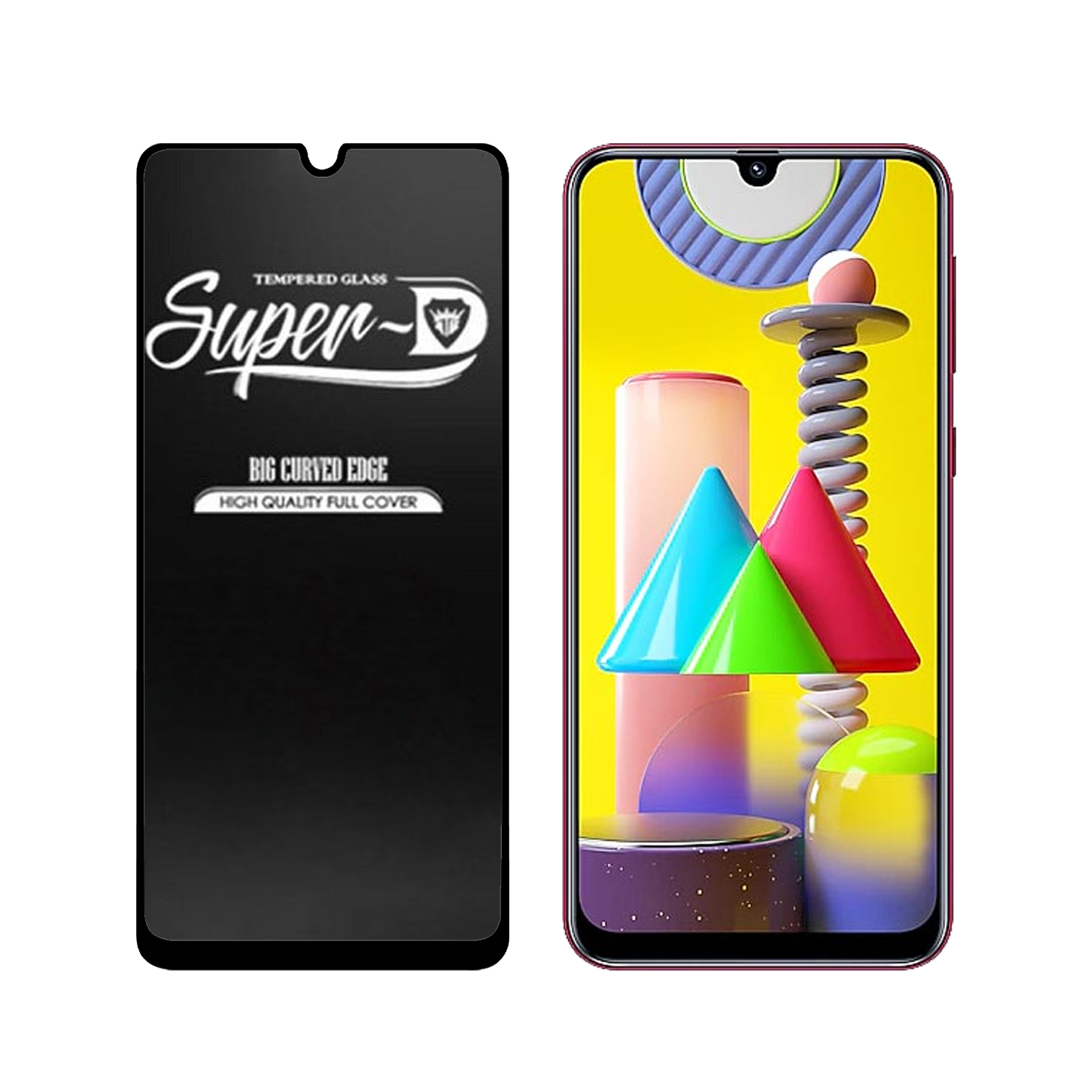 محافظ صفحه نمایش مدل Super D مناسب برای گوشی موبایل سامسونگ Galaxy M31