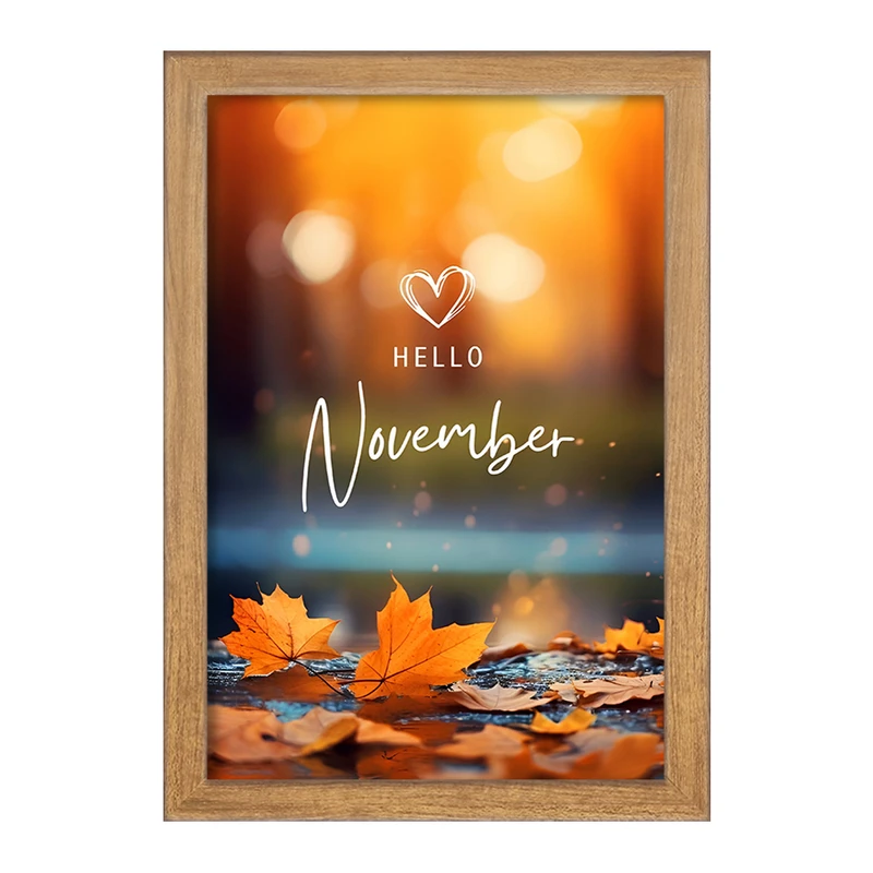 تابلو خندالو مدل پاییز کد F8663