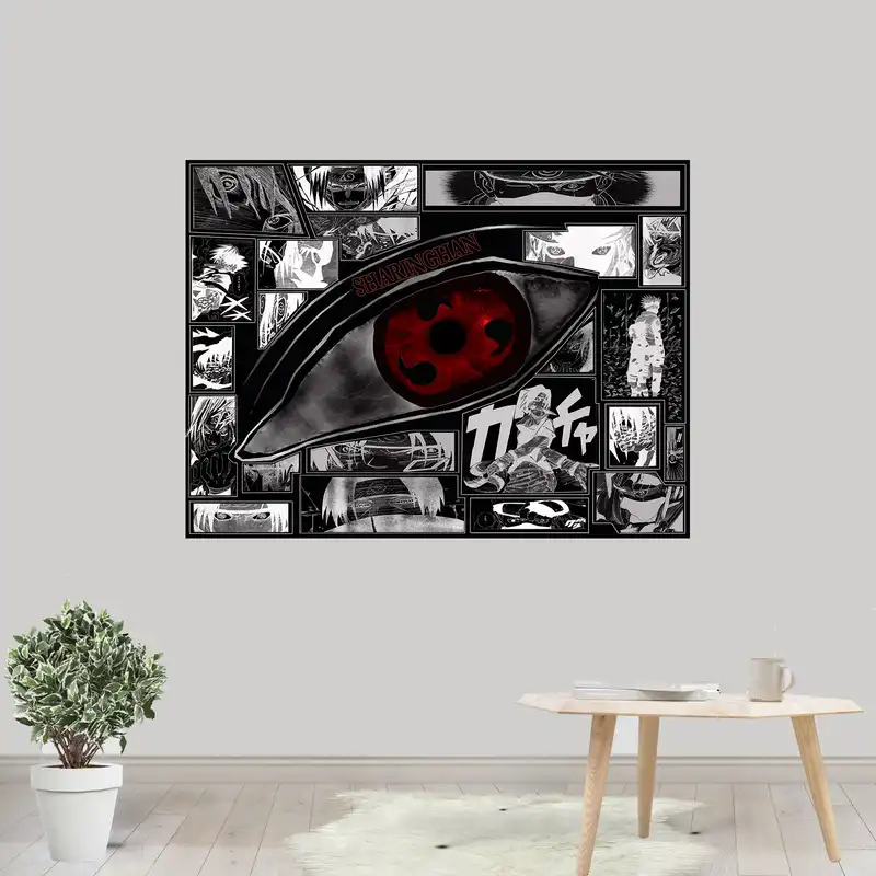 پوستر پارچه ای مدل انیمه کد 072